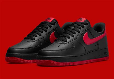 nike air force one rood teken|Nike Air Force 1 black and white.